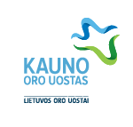 Il logotipo dell'aeroporto internazionale di Kaunas